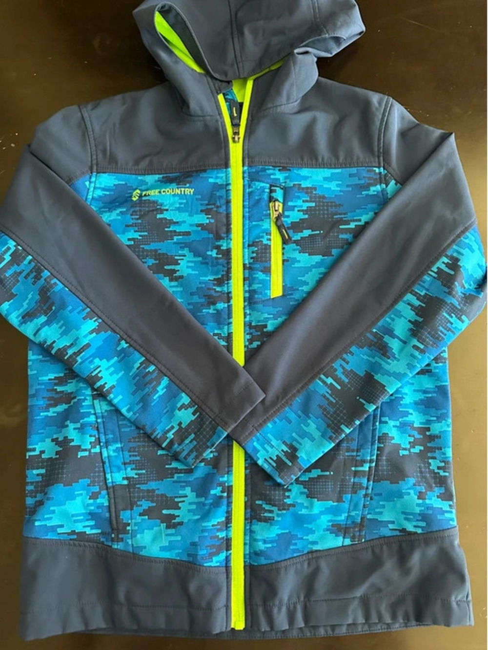 Free country rain coat